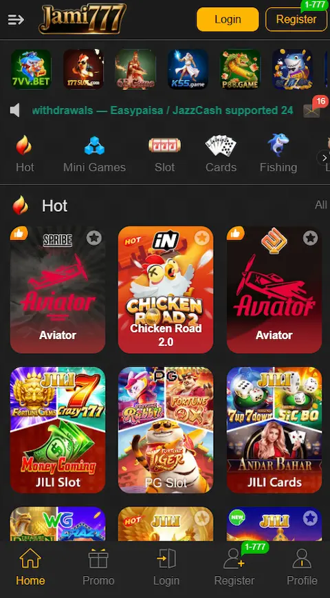 jami777 Game